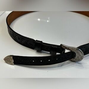 Eagle Leatherworks by Legion Vtg Belt - USA - Sz 44